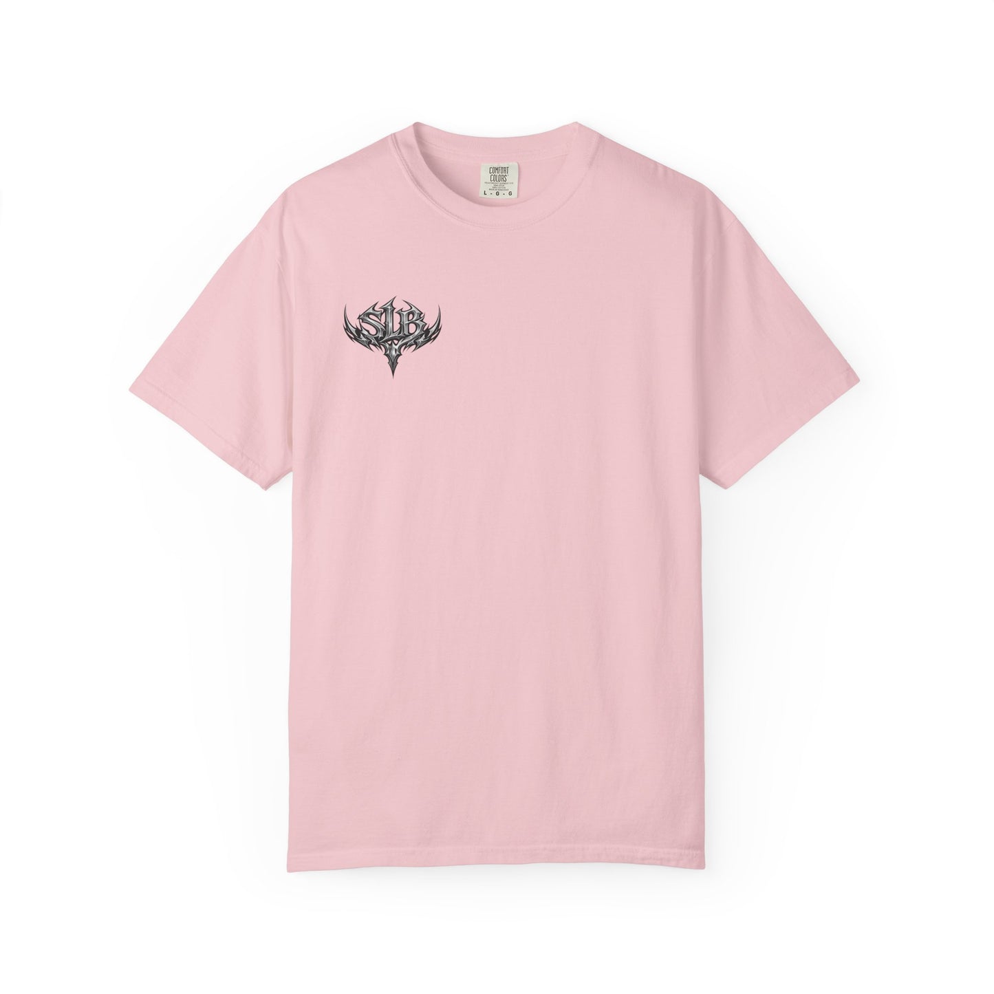 Unisex SLB Tribal Graphic T-Shirt | Bold Streetwear Statement Tee Front Design Only Color Blossom