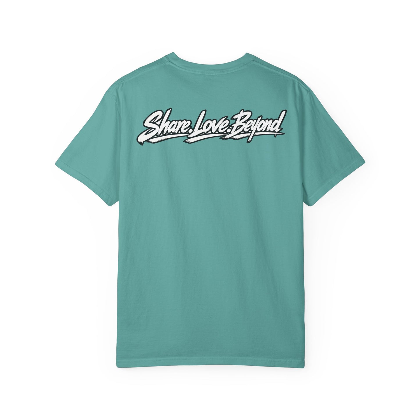 Unisex SLB “Share Love Beyond” Tropical Pet Lover T-Shirt Color Seafoam