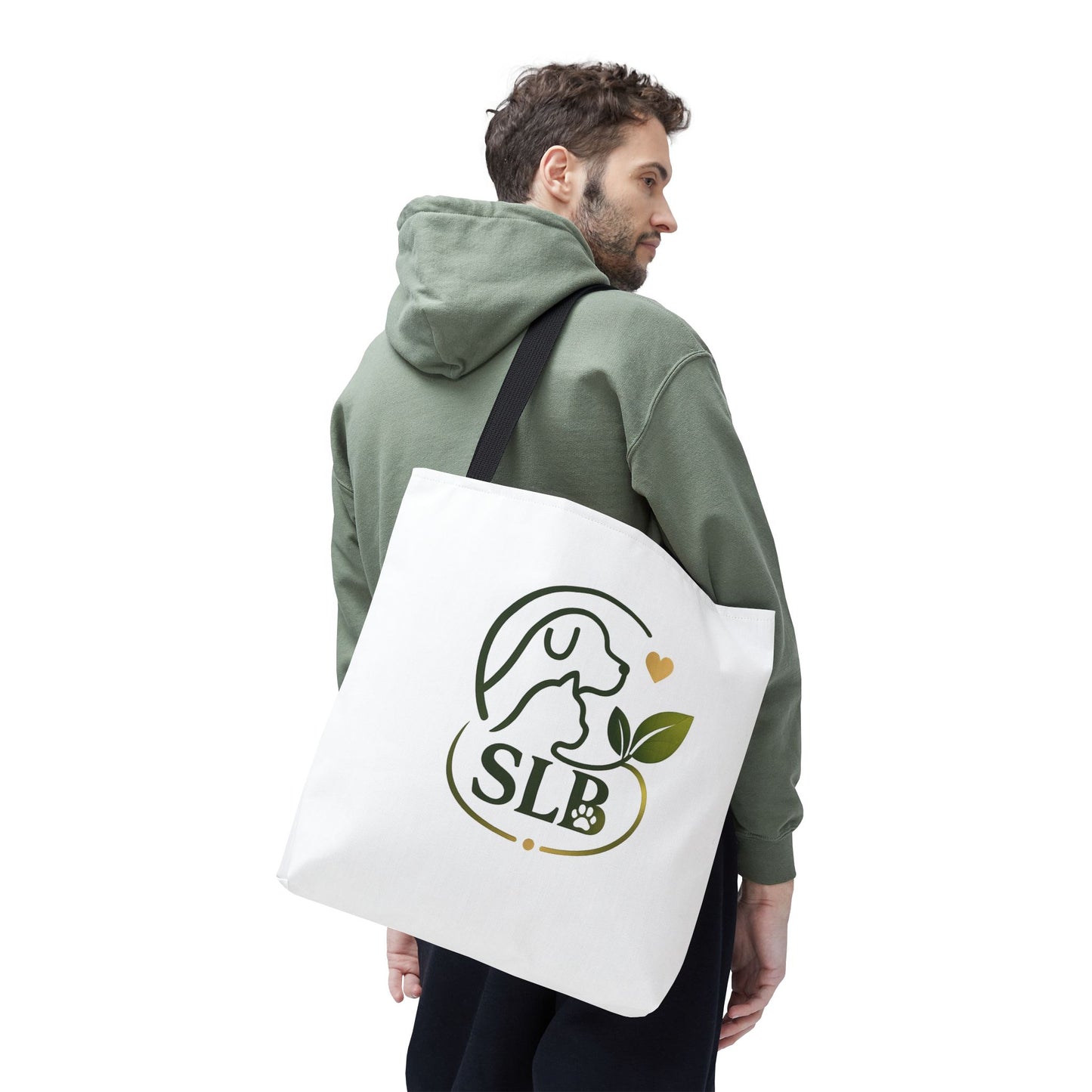 Cat and Dog Lover Eco Tote Bag — Canvas Grocery & Reusable Shopping Bag
