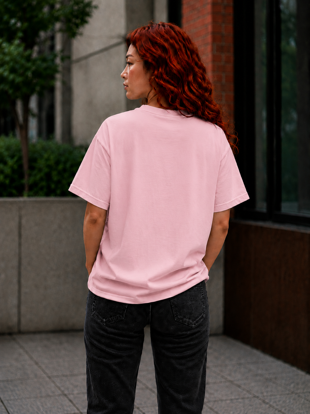 Unisex SLB Tribal Graphic T-Shirt | Bold Streetwear Statement Tee Front Design Only Color Blossom