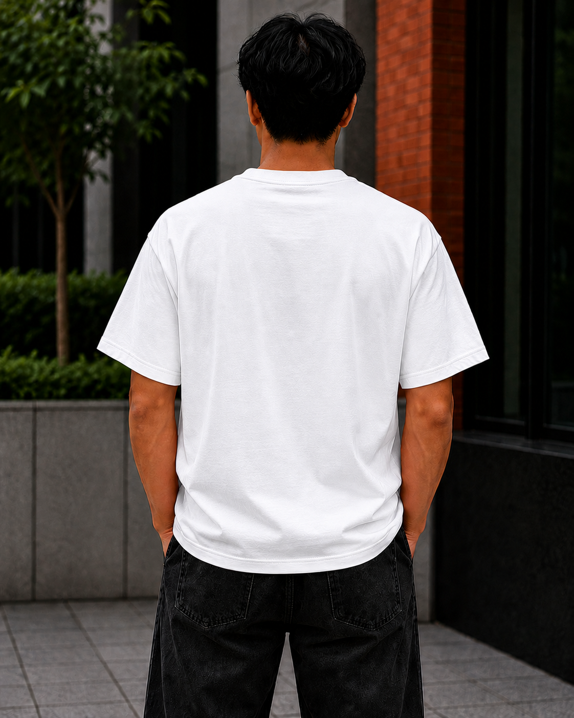 Unisex SLB Tribal Graphic T-Shirt | Bold Streetwear Statement Tee Front Design Only Color white