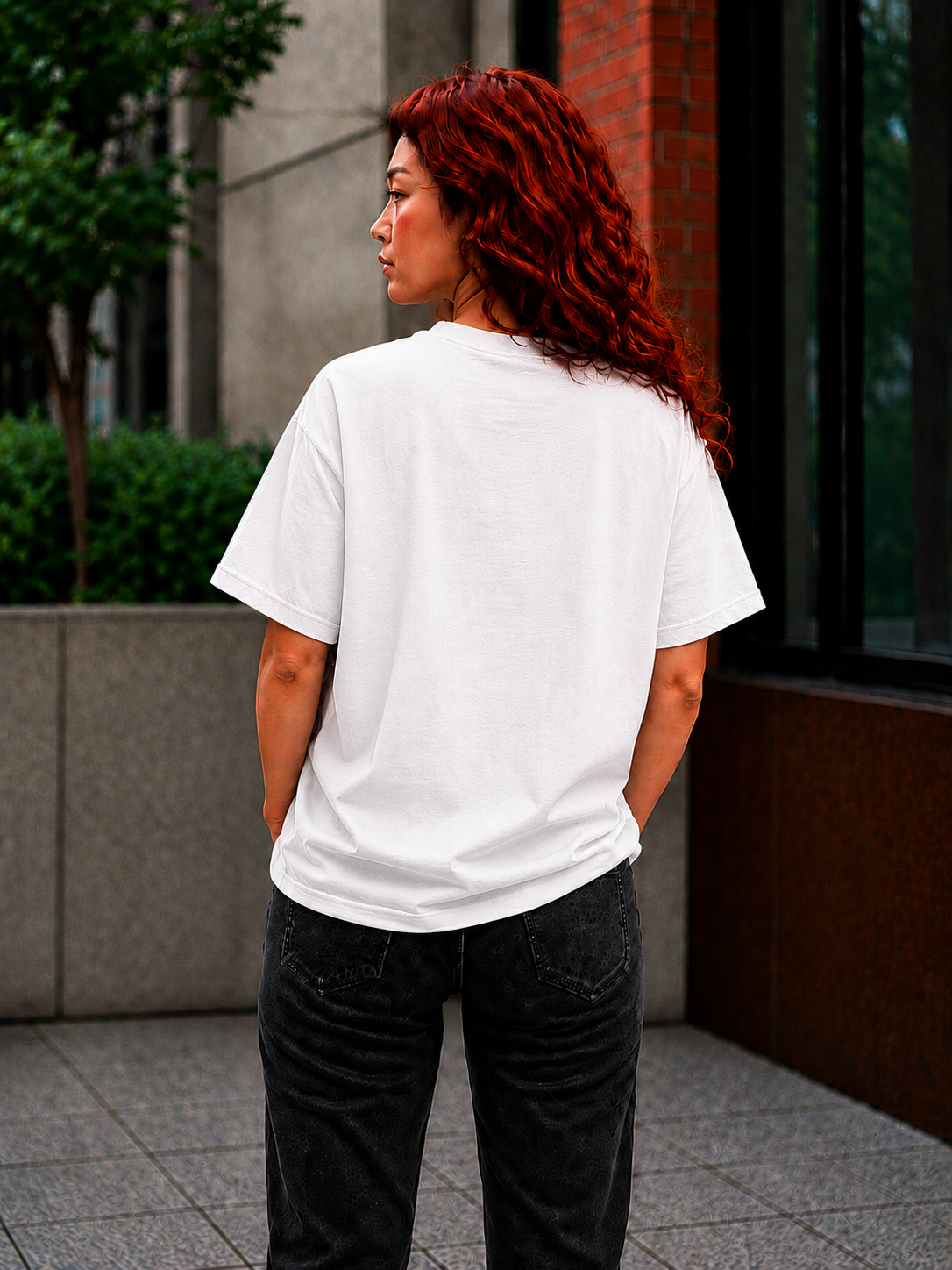 Unisex SLB Tribal Graphic T-Shirt | Bold Streetwear Statement Tee Front Design Only Color white