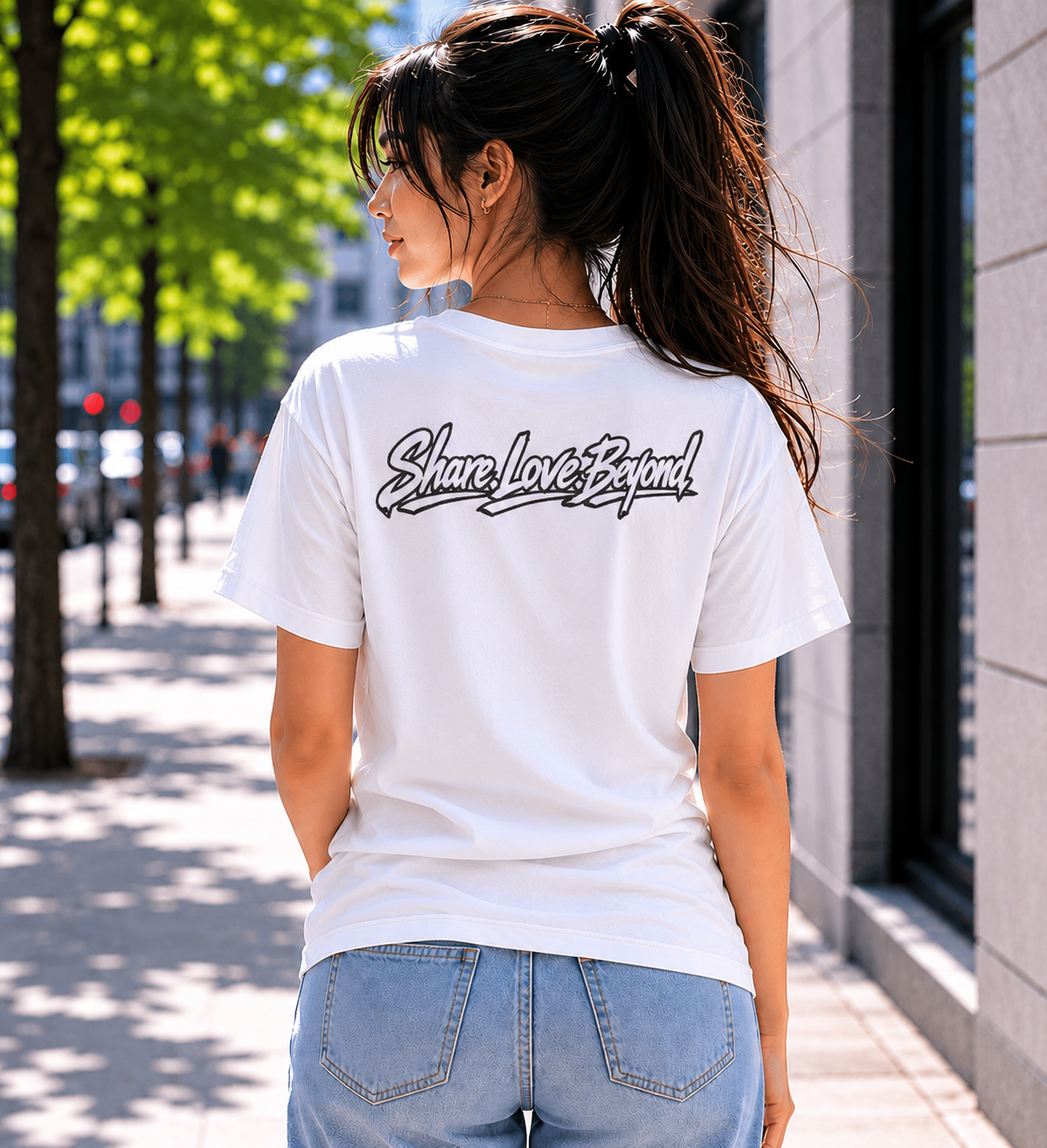 Unisex Crowned Lion SLB T-Shirt – Lead with Strength Color White
