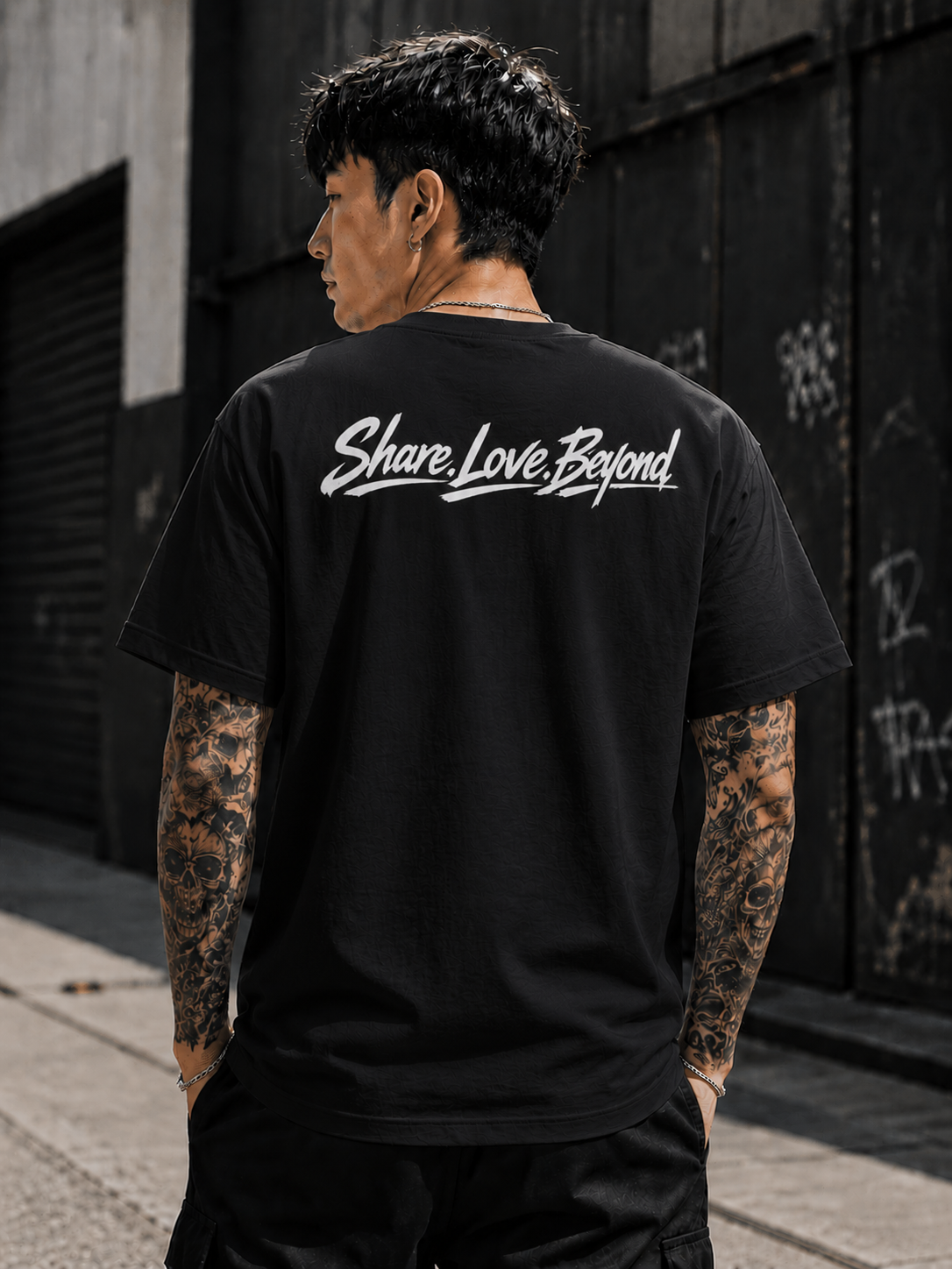 Unisex SLB Guardian Reaper T-Shirt – Wings of Faith & Strength Color Black