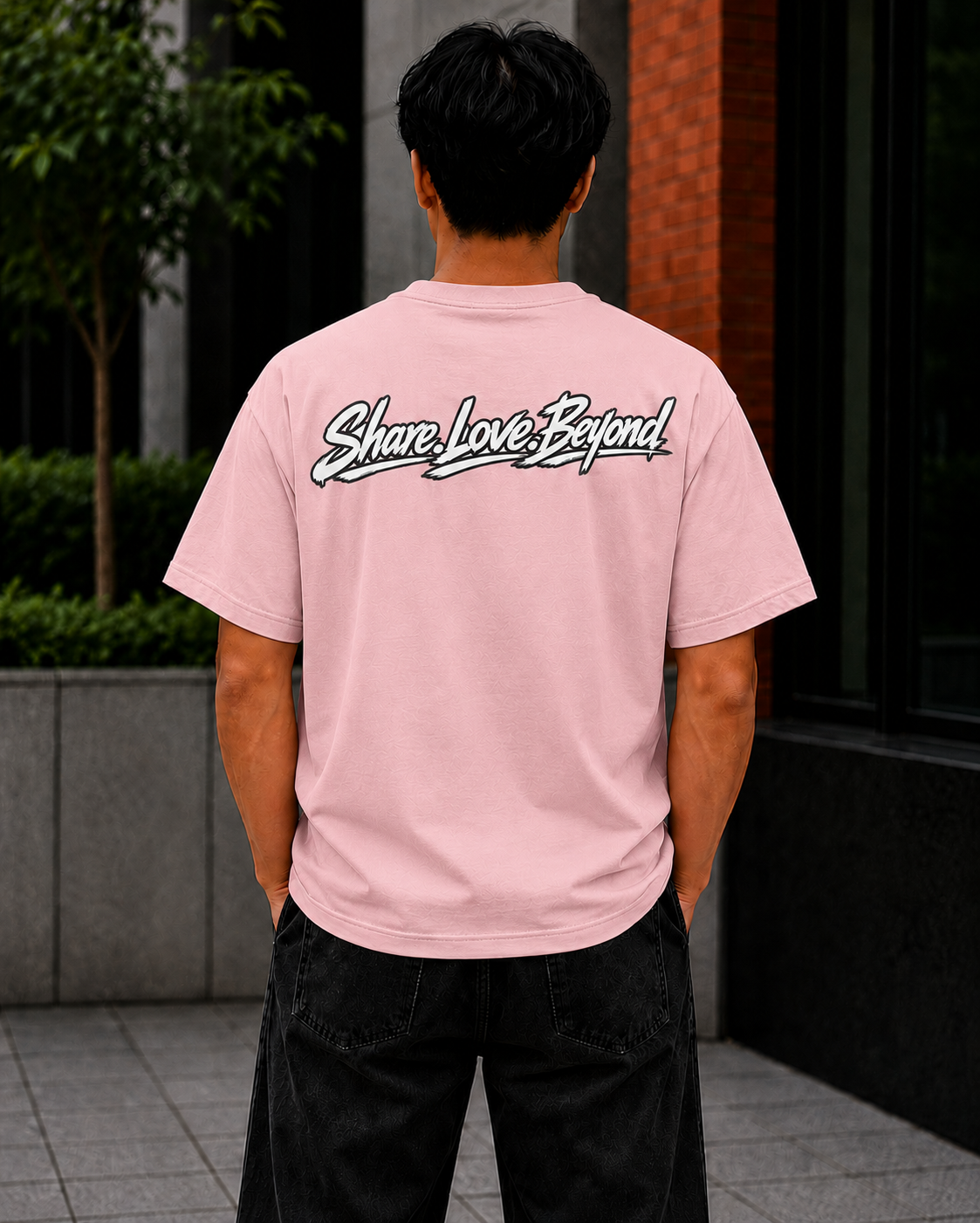 Unisex SLB “Share Love Beyond” Tropical Pet Lover T-Shirt Color Blossom