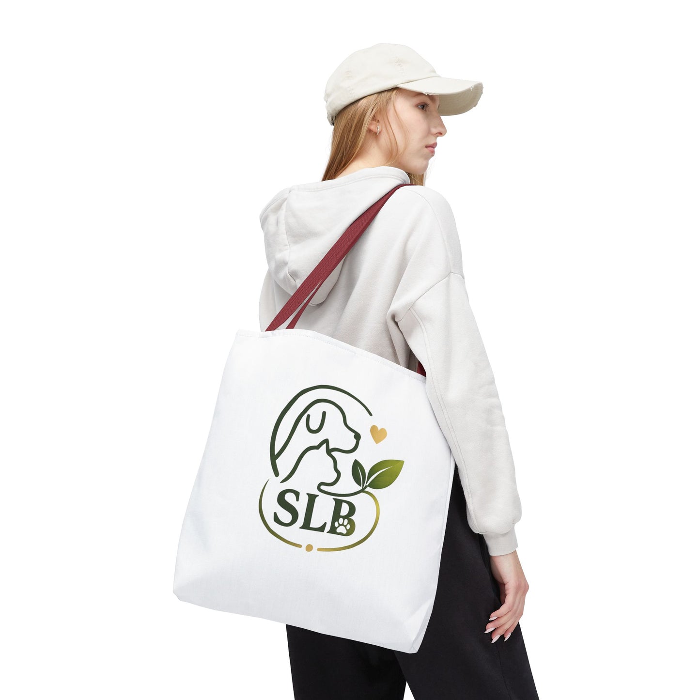 Cat and Dog Lover Eco Tote Bag — Canvas Grocery & Reusable Shopping Bag