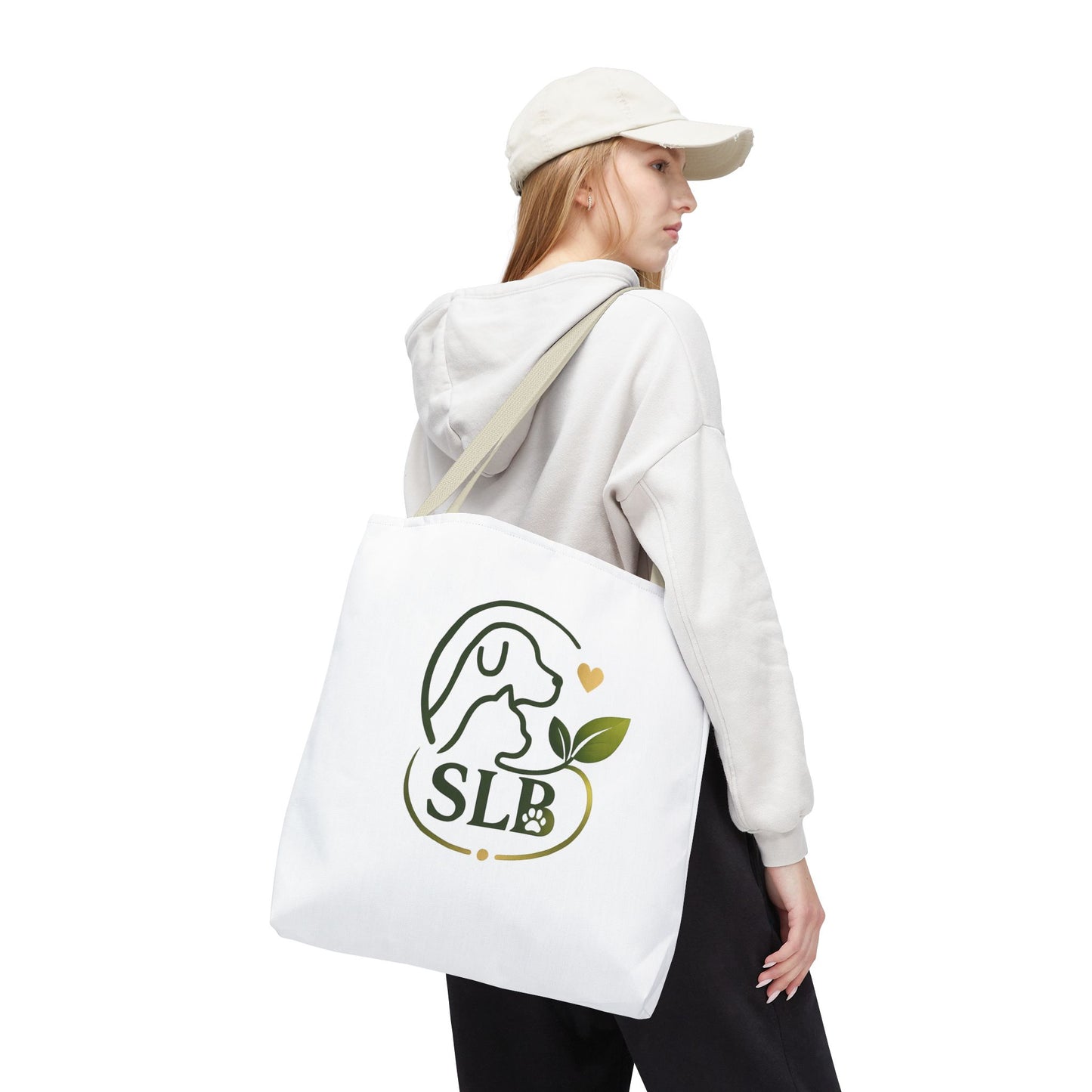 Cat and Dog Lover Eco Tote Bag — Canvas Grocery & Reusable Shopping Bag