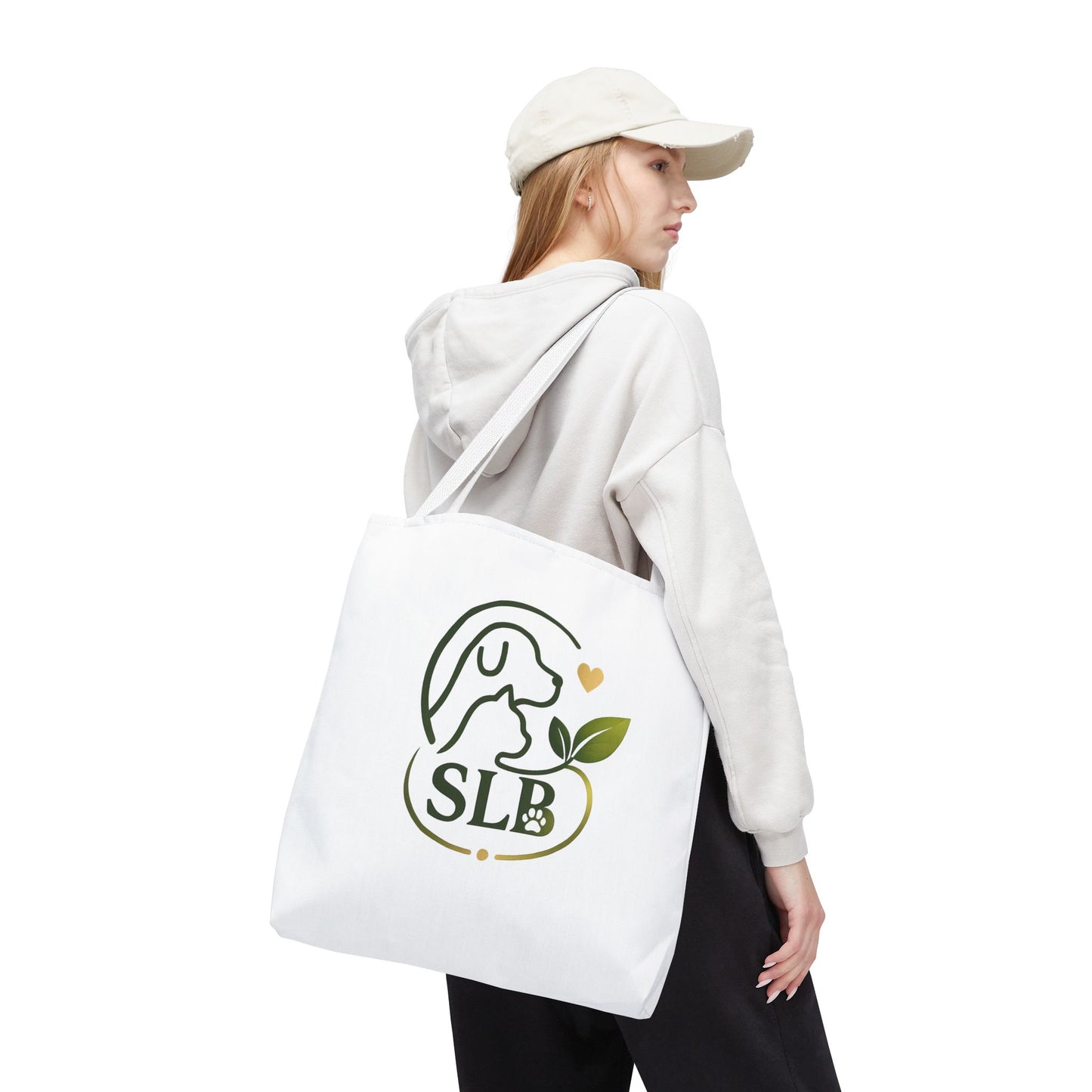 Cat and Dog Lover Eco Tote Bag — Canvas Grocery & Reusable Shopping Bag