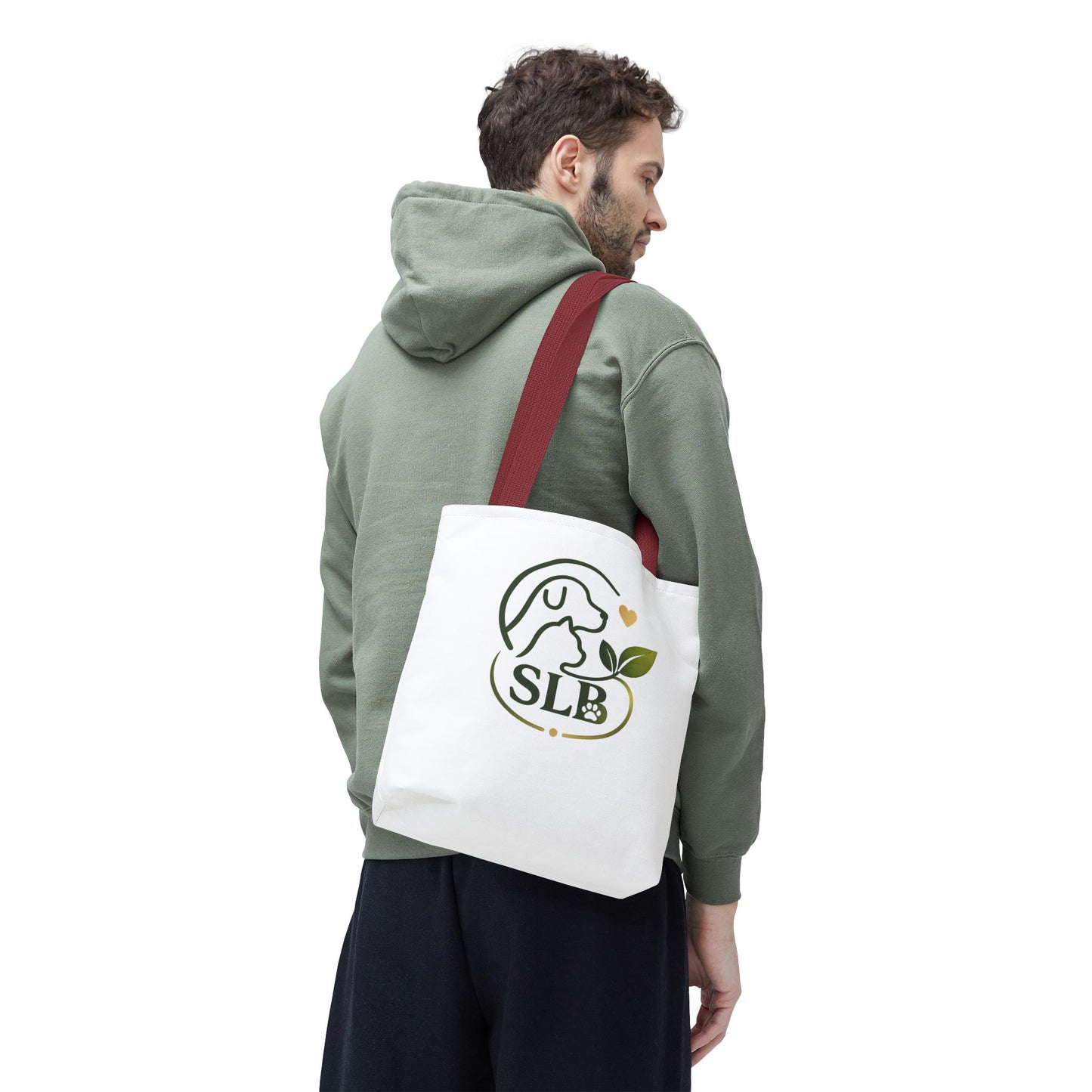 Cat and Dog Lover Eco Tote Bag — Canvas Grocery & Reusable Shopping Bag