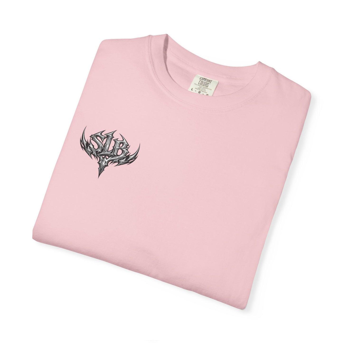 Unisex SLB Tribal Graphic T-Shirt | Bold Streetwear Statement Tee Front Design Only Color Blossom